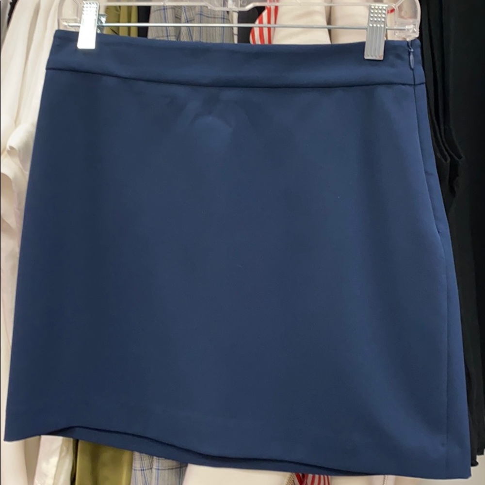 Milly Blue Mini Skirt